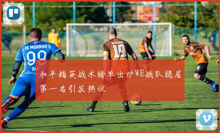 和平精英战术榜单出炉WE战队稳居第一名引发热议